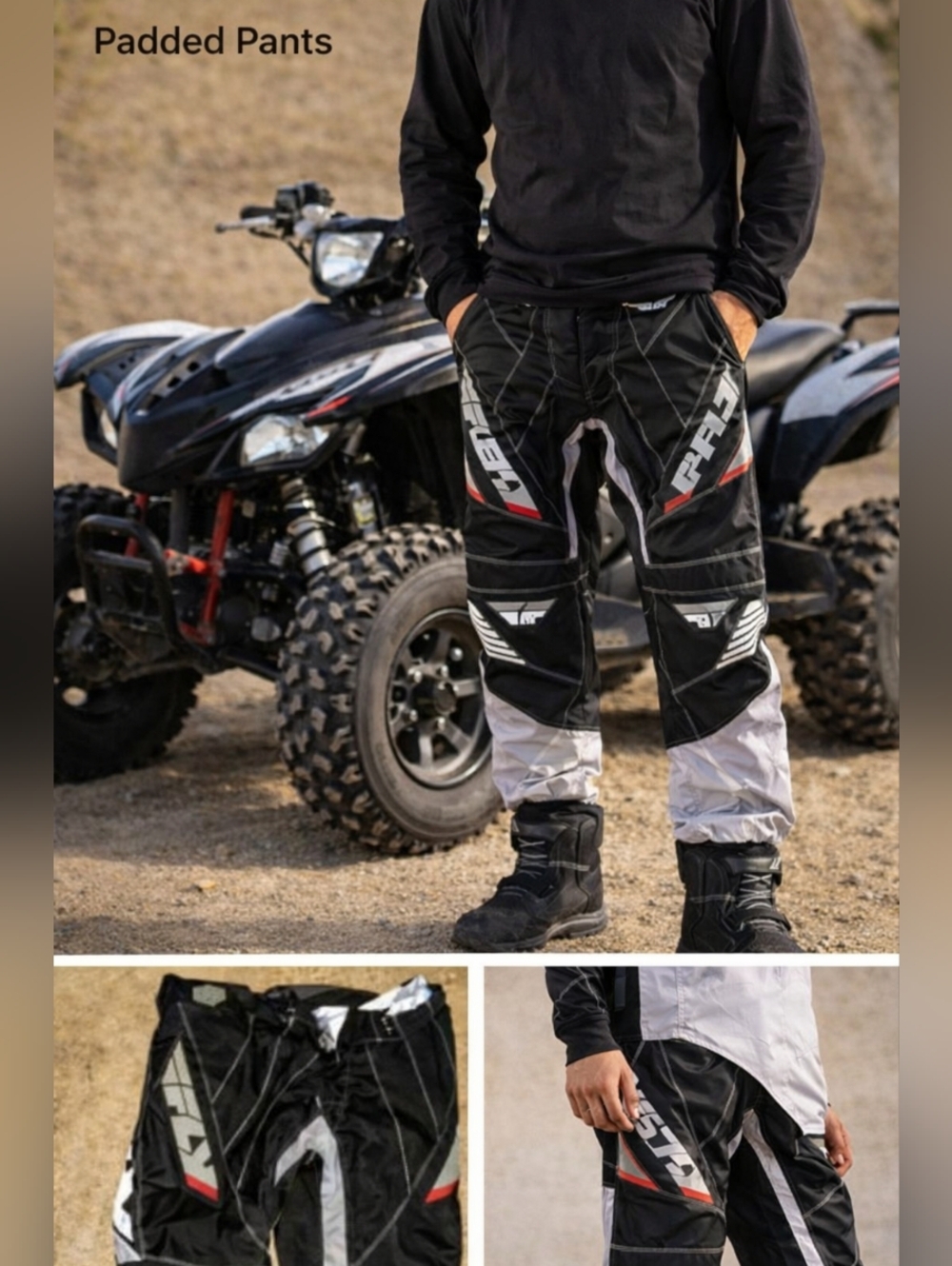 Fly Racing Men's Padded Pants.